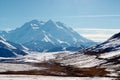 Kantishna road near Polychrome Pass Royalty Free Stock Photo