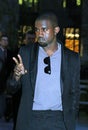 Kanye West in New York City Royalty Free Stock Photo