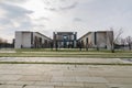 The Kanzleramt view from plaza