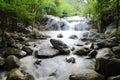 Kao Chon waterfall, Ratchaburi, Thailand Royalty Free Stock Photo