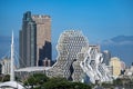 Kaohsiung, Pop Music Center, Taiwan. Very modern architecture.