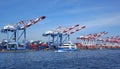 A Sightseeing Boat Passes through Kaohsiung Port