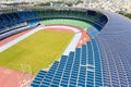 Kaohsiung, Taiwan - Sept 11, 2019 : View of Kaohsiung National Stadium World Games Stadium.