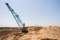 Kaolin quarry at Tavria steppe