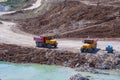 Kaolin quarry at Tavria steppe