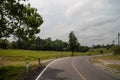 Kaoyai nationpark street Royalty Free Stock Photo