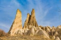 Kapadokya rock formations Royalty Free Stock Photo