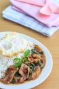 Kapao Moo(Thai food)