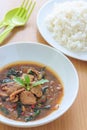 Kapao Moo(Thai food)