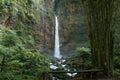 Kapas Biru Waterfall in deep jungle. Best Top Tourist Destination in Indonesia. Must be visited place in Lumajang. East Royalty Free Stock Photo