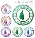 Kapas Island badge.