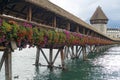 Kapellbrucke Bridge, Lucerne in Europe