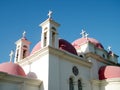 Kapernaum Church Domes 2010 Royalty Free Stock Photo