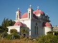 Kapernaum view of Orthodox Church 2010 Royalty Free Stock Photo