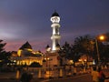 The Kapitan Keling Mosque, Historic Mosque in Penang, Malaysia. Royalty Free Stock Photo