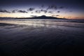 Kapiti Coast Beach Sunset Royalty Free Stock Photo