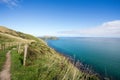 Kapiti Coast trail escarpment Royalty Free Stock Photo