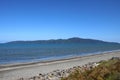 Kapiti Island from Paraparaumu Beach, New Zealand