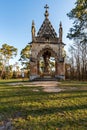 Kaple sv. Huberta chapel in Lednicko-valticky areal in Czech republic