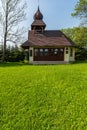 Kaplnka Bozieho milosrdenstva chapel above Oravska Lesna village in Slovakia