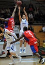 Kaposvar - Nyiregyhaza basketball game