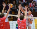 Kaposvar - Resovia volleyball game Royalty Free Stock Photo