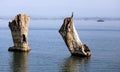 Kaptai lake in Bangladesh