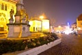 Kaptol square in Zagreb advent evening view