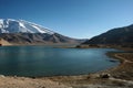 Kara-Kul lake Royalty Free Stock Photo