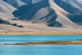 Kara-Kul lake Royalty Free Stock Photo