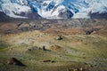 Kara Kul Lake landscape Royalty Free Stock Photo