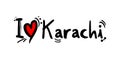 Karachi city of Pakistan love message