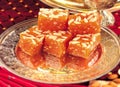 Karachi Halwa Antique Style Royalty Free Stock Photo