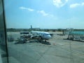 Pakistan International Airline at Karachi International Airport