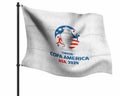 Copa America 2024 tournament Flag with logo