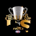 VFL AFL Premiers 2023 trophy final Royalty Free Stock Photo