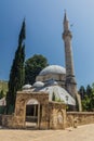 Karadoz Beg Mosque in Mostar. Bosnia and Herzegovi Royalty Free Stock Photo