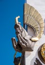 Karaganda, Kazakhstan - September 1, 2016: Detail of the Monument of Independence of the Republic of Kazakhstan in Karaganda