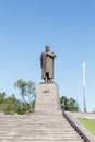 Karaganda, Kazakhstan - September 1, 2016: A monument to Abai Kunanbayev