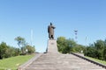 Karaganda, Kazakhstan - September 1, 2016: A monument to Abai Kunanbayev
