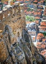 Karahisar castle, Afyon, Turkey Royalty Free Stock Photo