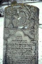 Karaite tombstone in Galich