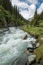 Karakol valley in Kyrgyzstan, Tian Shan mountains