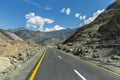 Karakoram Highway, Chillas, Diamer, Gilgit Baltistan, Northern Pakista Royalty Free Stock Photo