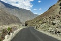 Karakoram Highway, Chillas, Diamer, Gilgit Baltistan, Northern Pakista Royalty Free Stock Photo