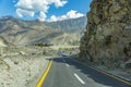 Karakoram Highway, Chillas, Diamer, Gilgit Baltistan, Northern Pakista Royalty Free Stock Photo