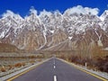 Karakoram Highway, Pakistan Royalty Free Stock Photo