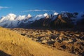 Karakoram peaks Royalty Free Stock Photo