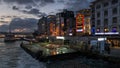 Karakoy Pier At Sunset, Istanbul, Turkey