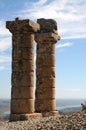 Karakus tumulus in area of Nemrut Dagi, east anatolia Royalty Free Stock Photo